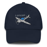 Lancair Legacy Airplane Embroidered Classic Dad Cap (AIRC1EC57-RS1) - Personalized with Your N#