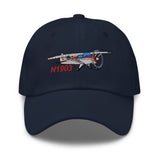 Airplane Embroidered Classic Cap (AIRG9G3FC-R3) - Add Your N#