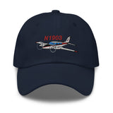 Airplane Embroidered Classic Cap (AIRGRGKN9-RB1) - Add Your N#