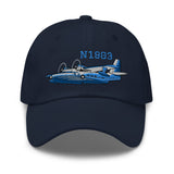 GRUMMAN HU-16B Airplane Embroidered Classic Cap - Add your N#