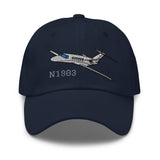 Airplane Embroidered Classic Cap (AIR35JJ525A-RG1) - Add your N#