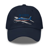 Grumman Tiger (Red/Blue) Custom Embroidered Classic Cap - Add Your N#