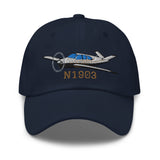 Airplane Embroidered Custom Classic Cap (AIR2552FEK35-BG1)