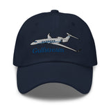 Gulfstream G550 Airplane Embroidered Classic Cap - Add your N#