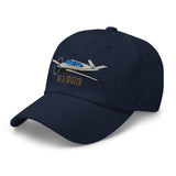 Airplane Embroidered Custom Classic Cap (AIR2552FEK35-BG1)