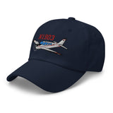 Airplane Embroidered Custom Classic Cap (AIR2552FEG36-RB1) - Add your N#