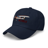 Custom Airplane Embroidered AIR35JJ195-BG1 Classic Cap - Add your N#
