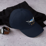 Airplane Embroidered Custom Classic Cap (AIR2552FEK35-BG1)