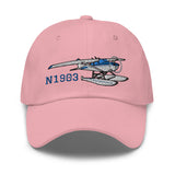 Airplane Embroidered Classic Cap (AIR35JJ1856C-BG1) - Add your N#