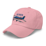 Grumman Tiger (Red/Blue) Custom Embroidered Classic Cap - Add Your N#