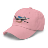 Airplane Embroidered Custom Classic Cap (AIR2552FEK35-BG1)