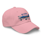 Grumman Tiger (Red/Blue) Custom Embroidered Classic Cap - Add Your N#