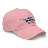 Airplane Embroidered Custom Classic Cap (AIR2552FEK35-BG1)