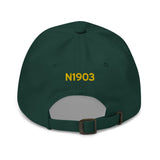 Kitfox Airplane Embroidered Classic Dad Cap (AIRB9KMODEL2-YR1) - Personalized