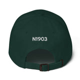 Lancair Legacy Airplane Embroidered Classic Dad Cap (AIRC1EC57-RS1) - Personalized with Your N#