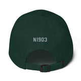Socata TBM 700 Airplane Embroidered Classic Dad Cap (AIRJF3K2D700-BR1) - Personalized w/ Your N#