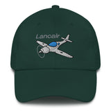 Lancair Legacy Airplane Embroidered Classic Dad Cap (AIRC1EC57-RS1) - Personalized with Your N#