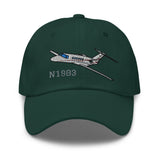 Airplane Embroidered Classic Cap (AIR35JJ525A-RG1) - Add your N#