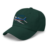 Grumman Tiger (Red/Blue) Custom Embroidered Classic Cap - Add Your N#