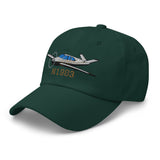 Airplane Embroidered Custom Classic Cap (AIR2552FEK35-BG1)