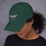 Airplane Embroidered Custom Classic Cap (AIR2552FEK35-BG1)
