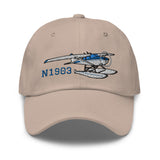 Airplane Embroidered Classic Cap (AIR35JJ1856C-BG1) - Add your N#