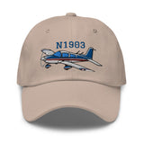 Grumman Tiger (Red/Blue) Custom Embroidered Classic Cap - Add Your N#