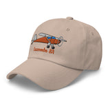 Luscombe 8A Airplane Embroidered Classic Cap (AIRCLJ8A-O2) - Add Your N#