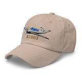 Airplane Embroidered Custom Classic Cap (AIR2552FEK35-BG1)