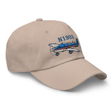 Grumman Tiger (Red/Blue) Custom Embroidered Classic Cap - Add Your N#