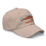 Luscombe 8A Airplane Embroidered Classic Cap (AIRCLJ8A-O2) - Add Your N#