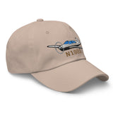 Airplane Embroidered Custom Classic Cap (AIR2552FEK35-BG1)