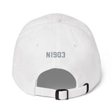Socata TBM 700 Airplane Embroidered Classic Dad Cap (AIRJF3K2D700-BR1) - Personalized w/ Your N#