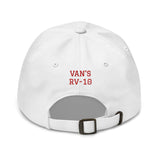 Van's Aircraft RV-10 Embroidered Classic Cap (AIRM1EIM10-RG1) - Add Your N#