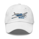 Airplane Embroidered Custom Classic Cap (AIRG9GJ1I-B1) - Add your N#