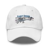 Flight Design CTSW Airplane Embroidered Classic Dad Cap  - Personalized w/ Your N#
