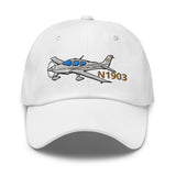 Airplane Embroidered Classic Cap AIR39ISR22-SBG2 - Add your N#