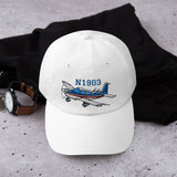 Grumman Tiger (Red/Blue) Custom Embroidered Classic Cap - Add Your N#