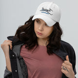 Learjet 31A Airplane Embroidered Classic Dad Cap - Add Your N#