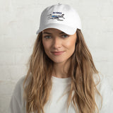Airplane Embroidered Classic Custom Cap (AIR35JJ310-BGR2) - Personalized with N#