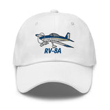 Van's RV-8A Airplane Embroidered Classic Cap - Personalized with your N#