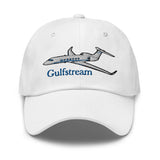 Gulfstream G550 Airplane Embroidered Classic Cap - Add your N#
