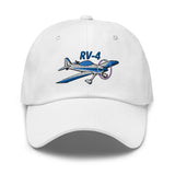 Van's RV-4 Airplane Embroidered Classic Cap - Add your N#
