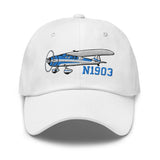 Custom Airplane Embroidered AIR35JJ195-B1 Classic Cap - Add your N#