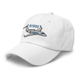 Gulfstream II Airplane Embroidered Classic Cap - Add your N#