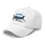 Grumman Tiger (Red/Blue) Custom Embroidered Classic Cap - Add Your N#