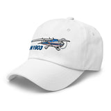Airplane Embroidered Custom Classic Cap AIR35JJ150-B2 - Add your N#