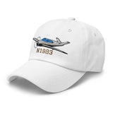 Airplane Embroidered Custom Classic Cap (AIR2552FEK35-BG1)