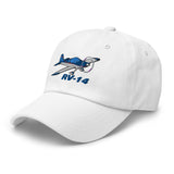 Van's RV-14 Airplane Embroidered Classic Cap - Add your N#