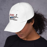 Airplane Embroidered Custom Classic Cap (AIR2552FEG36-RB1) - Add your N#
